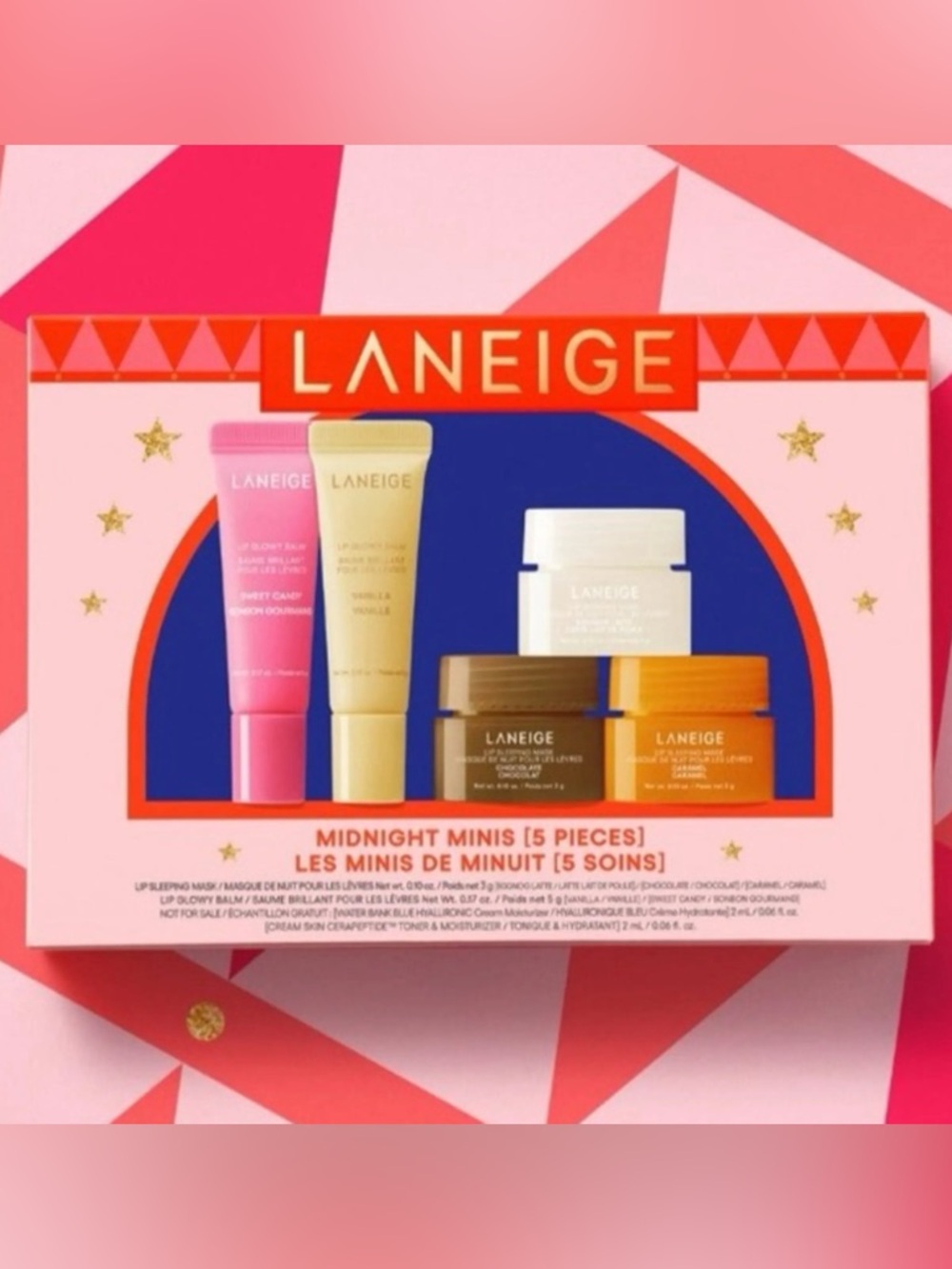 ✨LIMITED EDITION✨ LANEIGE  Jasmine Tookes  Midnight Minis. Brand New